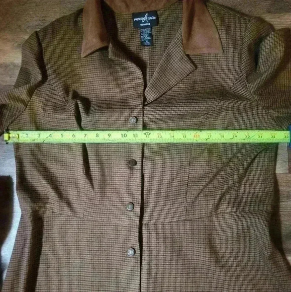 Vintage Positive Attitude 2-Piece Duster Coat With Belt Size 16 - Picture 8 of 11